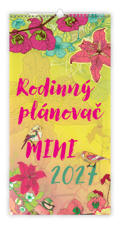 Rodinný plánovač MINI 22 x 48,5 cm