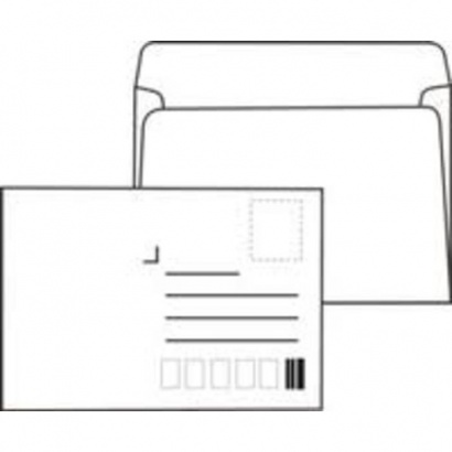 Obálka C6 vlhčící s adresní linkou  10 ks