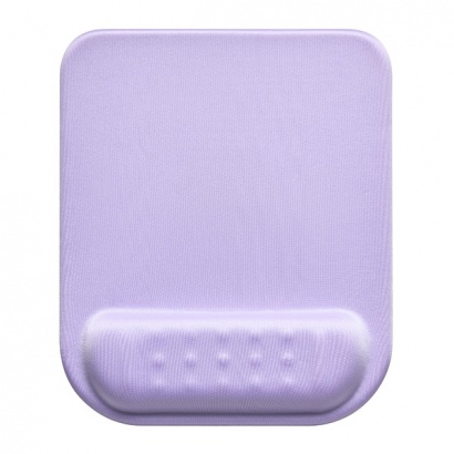 Podložka pod myš s polštářkem z paměťové pěny Pastel Edition fialová