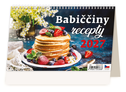 Stolní kalendář - Babiččiny recepty
