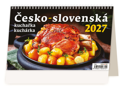 Stolní kalendář - Česko-slovenská kuchařka