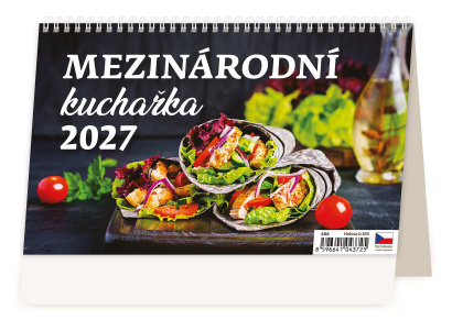Stolní kalendář - Mezinárodní kuchařka