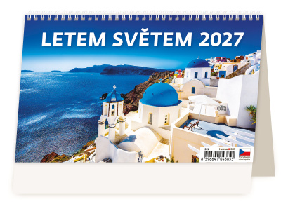 Stolní kalendář - Letem světem