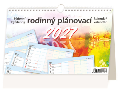 Týdenní rodinný plánovací kalendář Týdenní rodinný plánovací kalendář