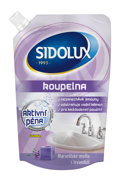 Sidolux Professional koupelna - aktivní pěna DOYPACK 500 ml Sidolux Professional koupelna - aktivní pěna DOYPACK 500 ml