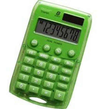 Kalkulačka Rebell Starlet zelená